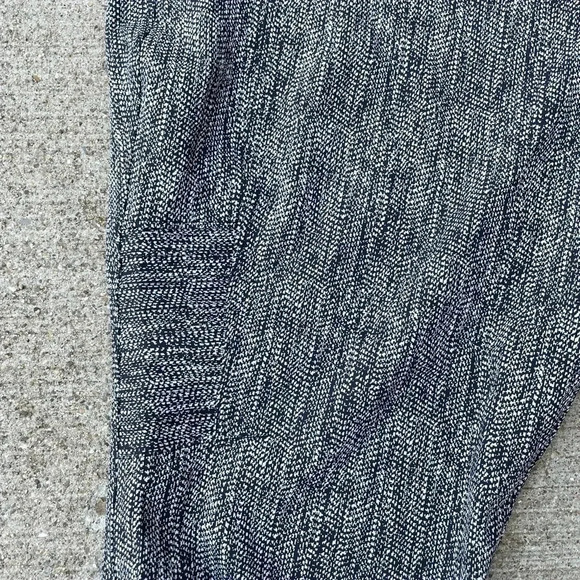 NWT Athleta Delancey Gleam Moto Tights Size 3X Zip Ankle Heathered Gray - Picture 3 of 6